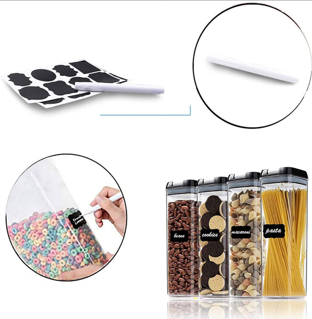 Transparent Acrylic Cereal Food/Pantry Storage Containers