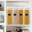 Transparent Acrylic Cereal Food/Pantry Storage Containers