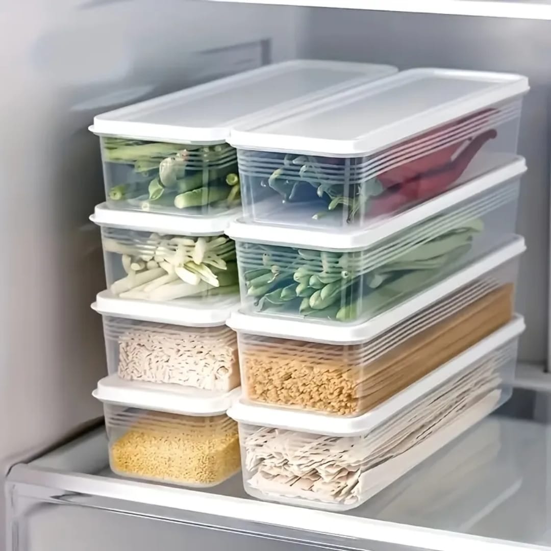 Refrigerator herb storage boxes