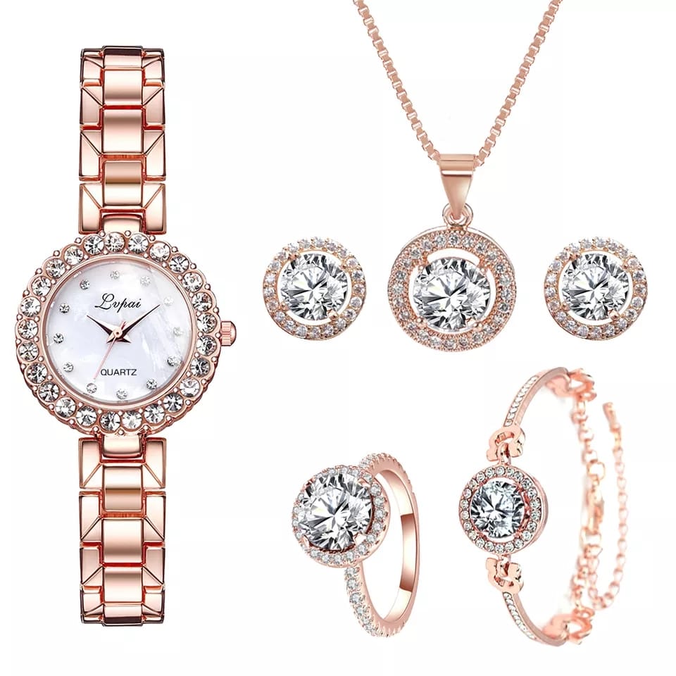 Diamond luxury jewelry set