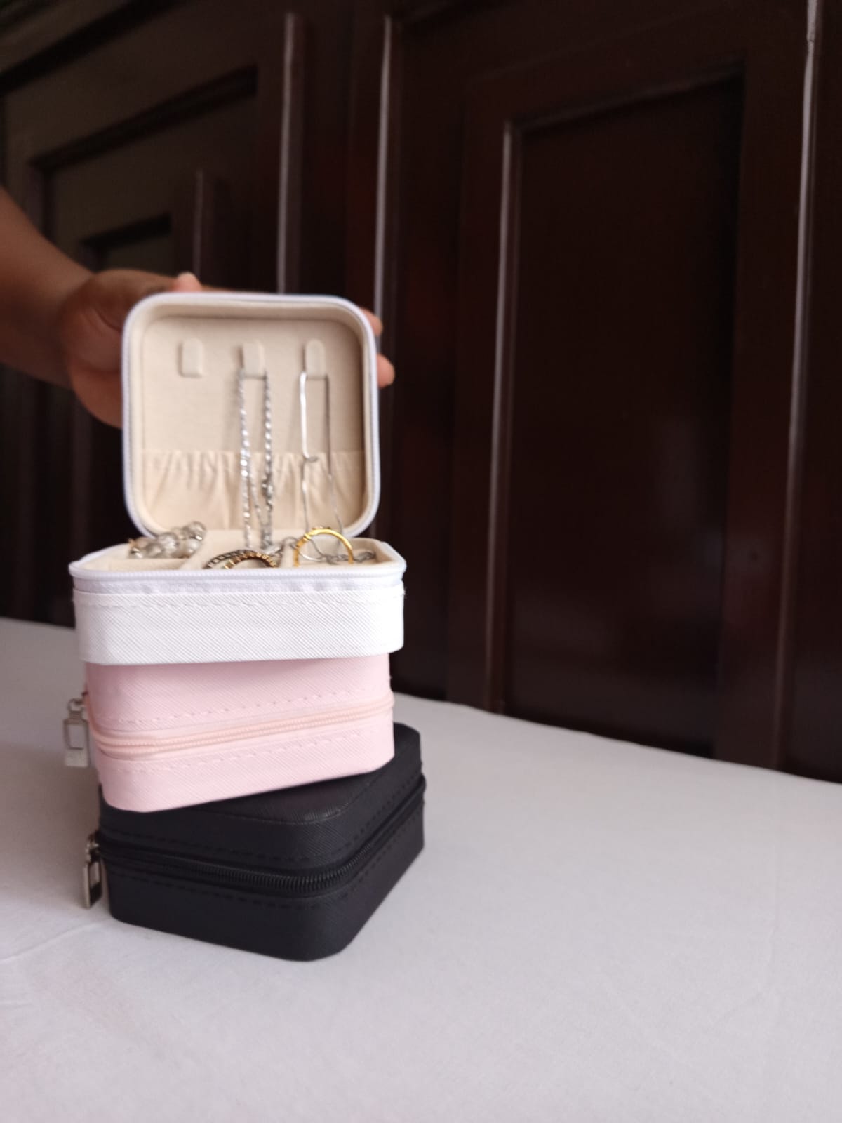 Portable Travel Jewelry Organizer