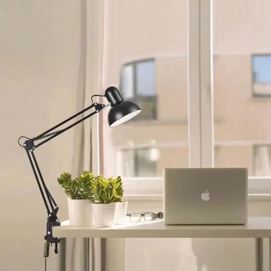Adjustable Clamp Style Lamp  360° 