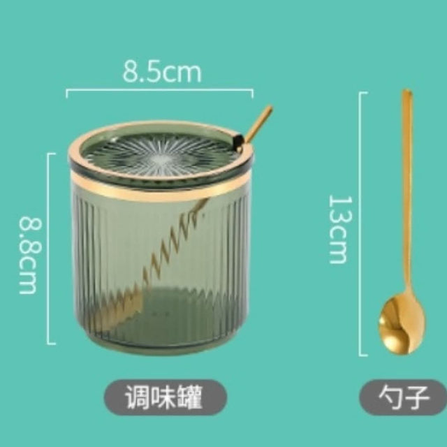 Luxury acrylic seasoning set