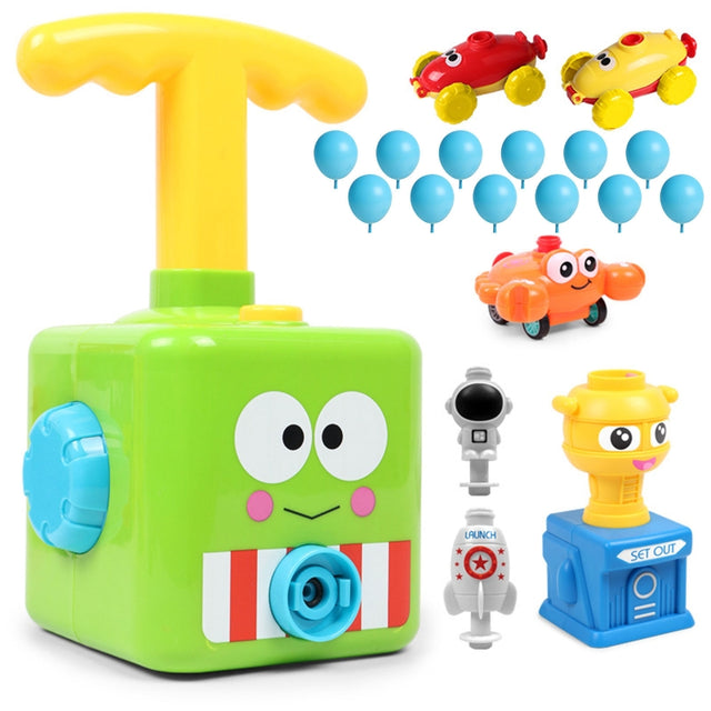 New balloon launch tower puzzle toy