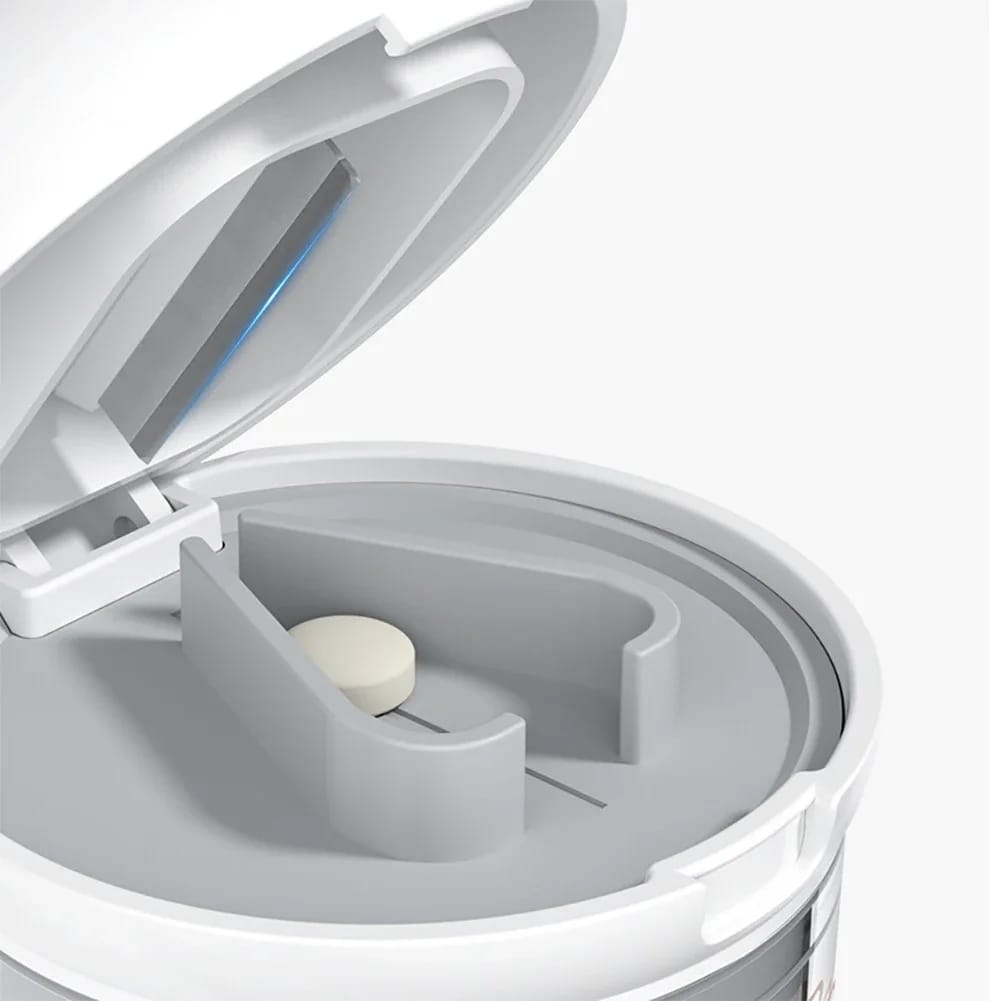 portable Pill Cutter & Medicine Storage Box 4 in 1