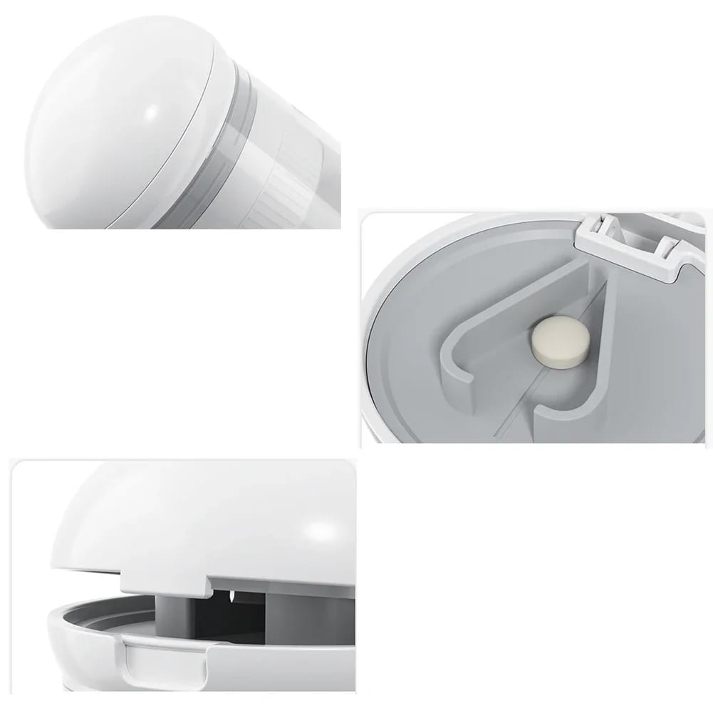 portable Pill Cutter & Medicine Storage Box 4 in 1