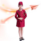 Professional Children's Air Hostess  cosplay costume