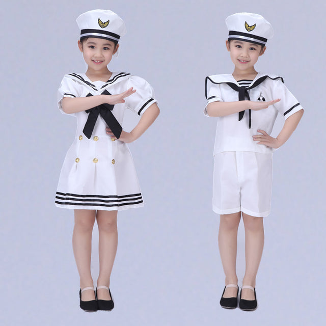 Kids Navy Sailor Costume Set