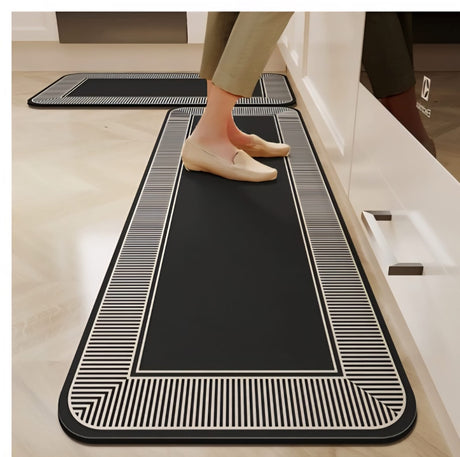Premium Cushioned Kitchen Runner Mat Set 40×60cm + 40×120cm