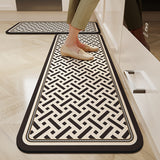 2-Piece Anti-Fatigue Kitchen Mat Set 40×60cm + 40×120cm