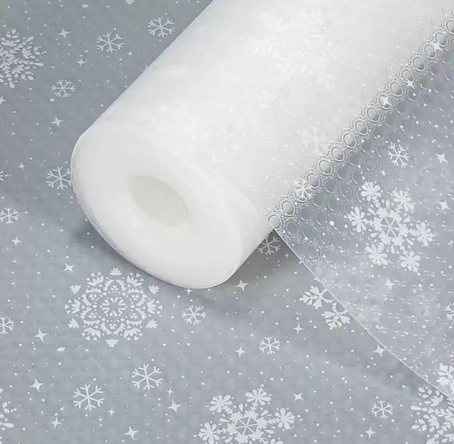 Snowflake Kitchen Drawer & Shelf Liner Roll (45 × 500 cm)
