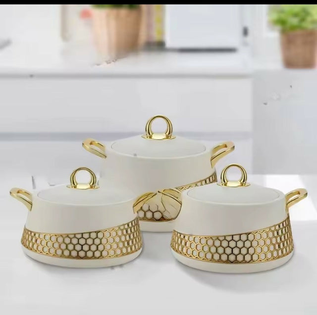 insulated hotpots set ROUND