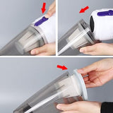 2-in-1 Electric Vacuum Cleaner – 400W