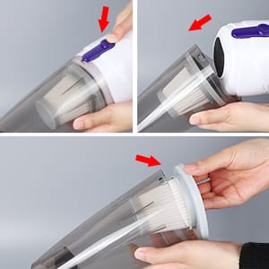 2-in-1 Electric Vacuum Cleaner – 400W