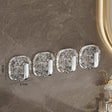 Set of 5 Acrylic Wall Hooks CRY