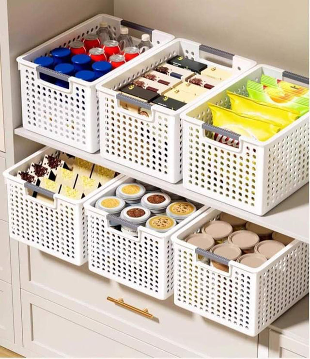 Medium Multipurpose Storage Basket with Handles