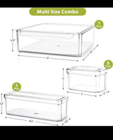 Stackable Fridge Storage organizer 10pcs
