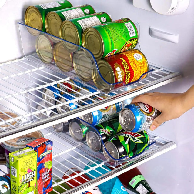 Fridge Can Organizer Bin 34×14.5×10cm