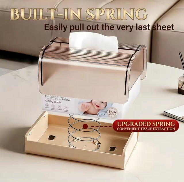 Acrylic Multifunctional Tissue Box
