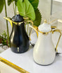 Feenik Double Walled Vacuum Flask with Gold Dallah Style Spout and Handle — 1.0L spn