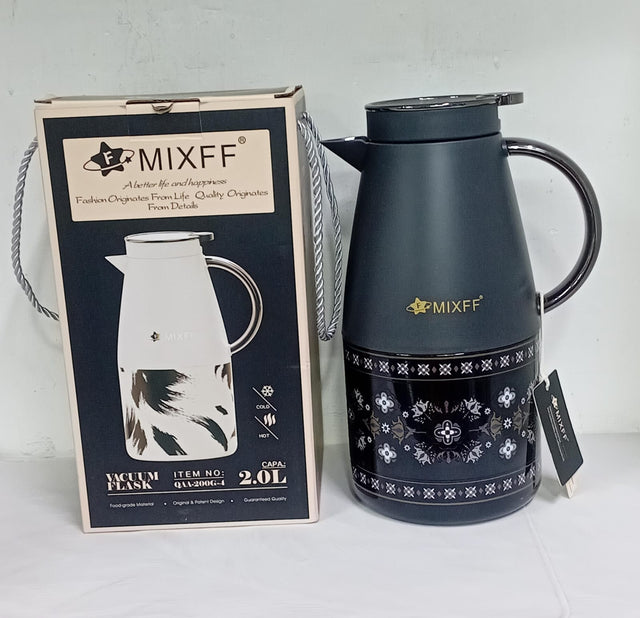 Mixff Navy Vacuum Insulated Unbreakable Flask spn