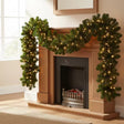 pre-lit garland car
