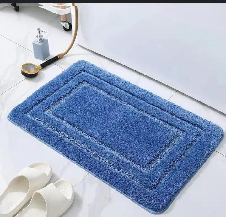 Flocking micro fiber mats Nonslip Bathroom Mats