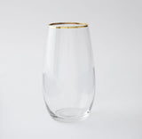 410ml Gold Rimmed Wine/ Juice Glass  a set of 6pcs