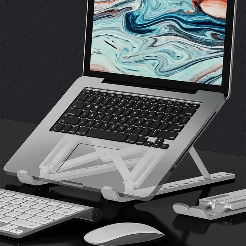 Metallic Adjustable Laptop Stand