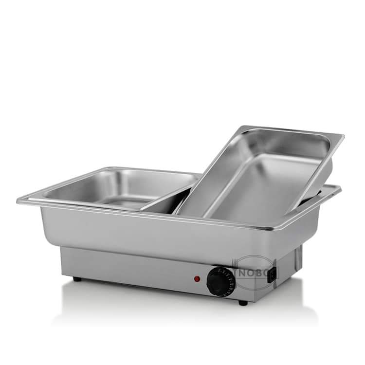 9 ltrs Electric Stainless Steel Chaffing Dish with Stainless Steel Cover