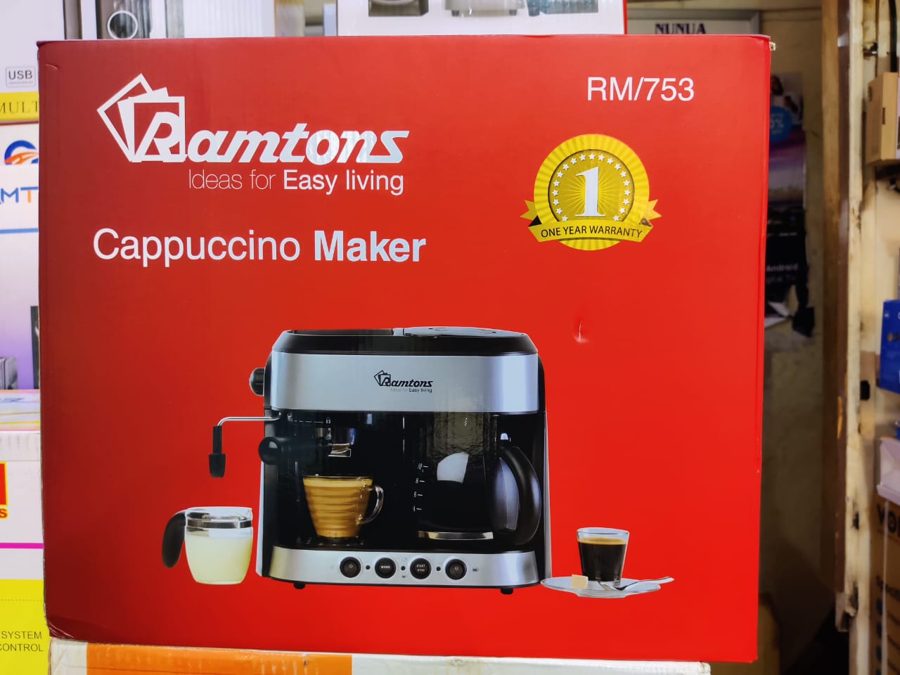 Ramtons Cappuccino Maker