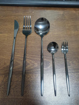 Black Cutlery Set  30