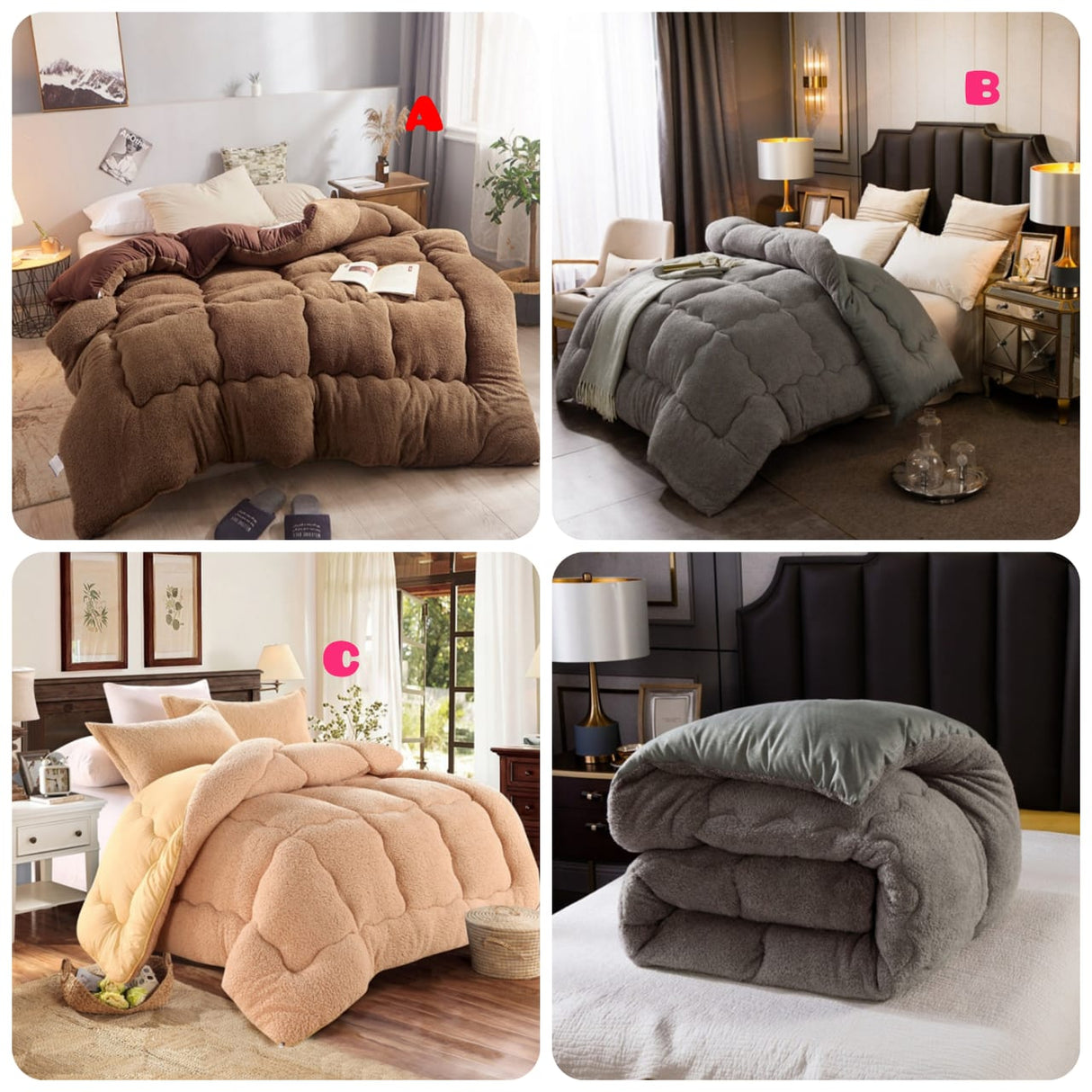 Heavy lambquilt duvet
