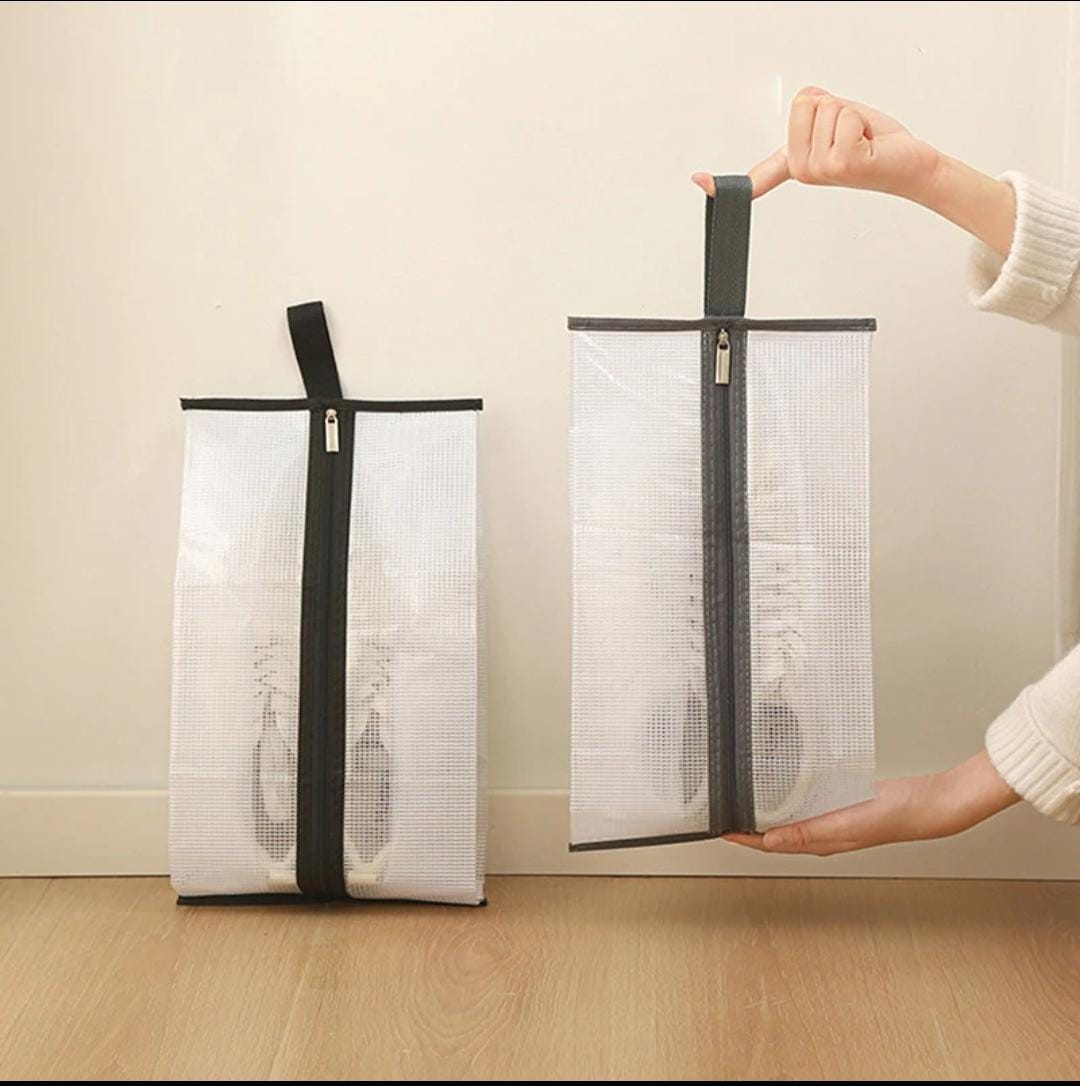 Mesh shoe bag