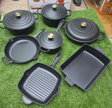 CAST IRON COOKING POTS