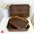 Wooden Serving Tray Set spn