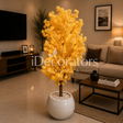 Yellow Blossom Artificial Tree