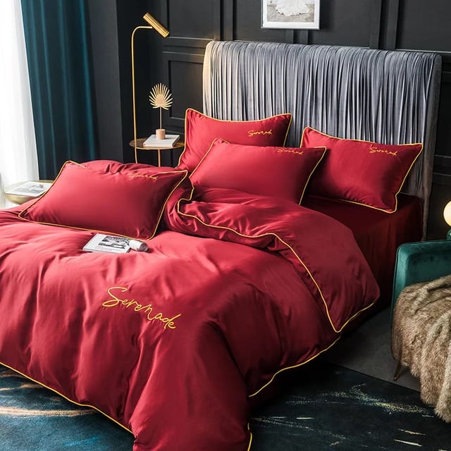 Luxury Silk Comforter Bedding set