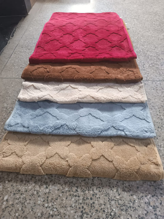 Woolen bedside mats