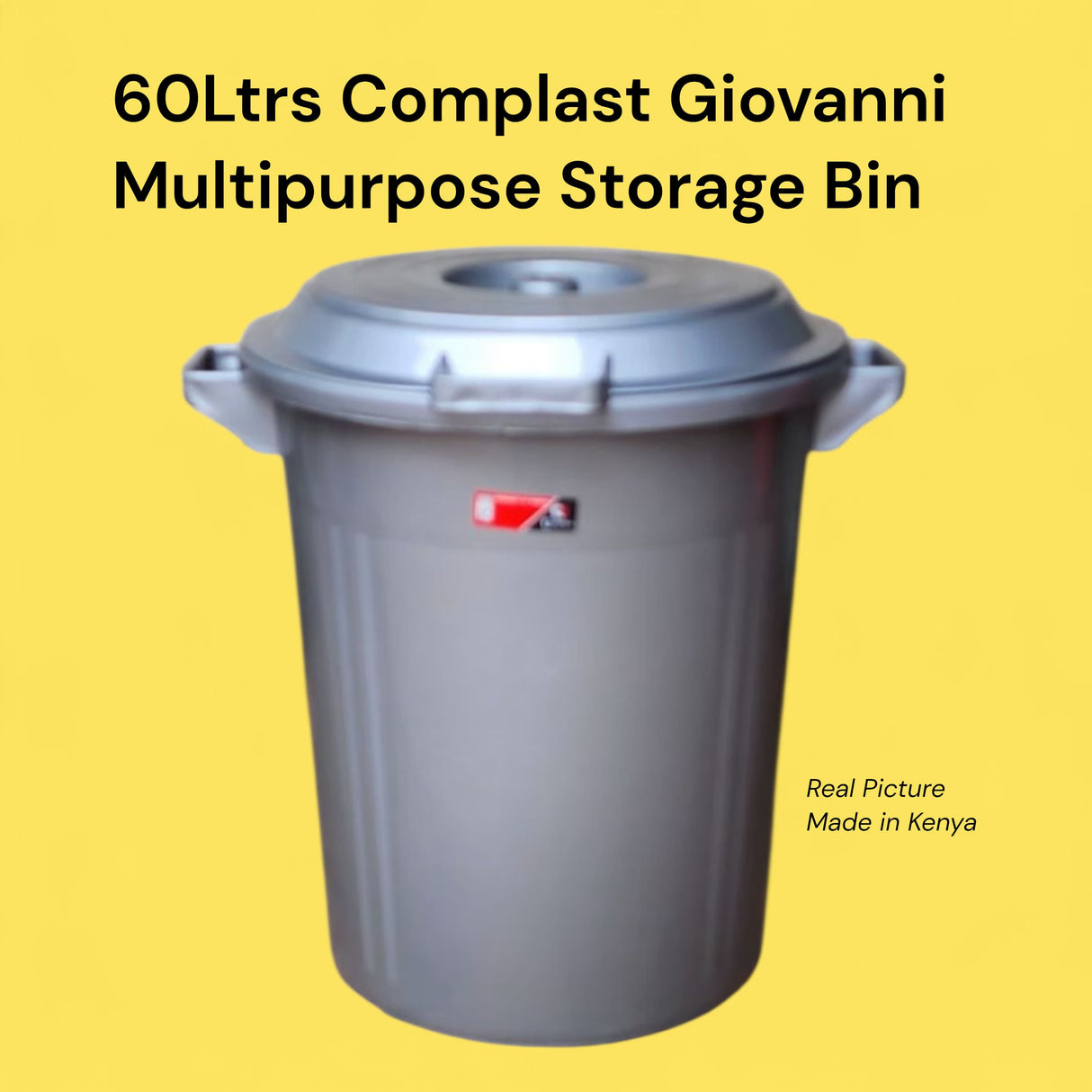 Multipurpose storage bin 60 litres