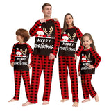 Christmas Pajamas Outfit (Adults & Kids) — Poly-Cotton Matching Set
