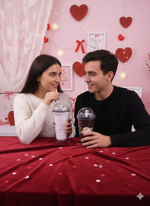 Available in White and Black
“A cute Valentine cup for the one who makes your heart sparkle ✨💘”
Highlight:
Valentine is coming 💘
Don’t show up empty-handed 😍
Cute gift ✔️ Affordable ✔️