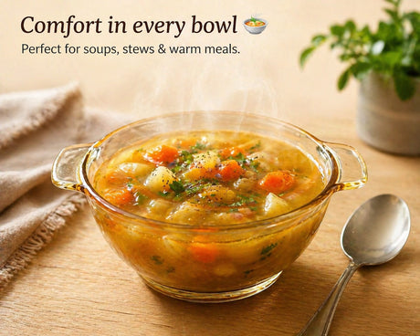 Casserole Glass Salad /Soup Bowl 