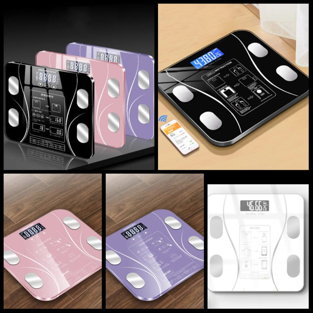 Bluetooth bmi body scale RECHARGEABLE ( USB CHARGING)