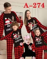 Christmas Pajamas Outfit (Adults & Kids) — Poly-Cotton Matching Set