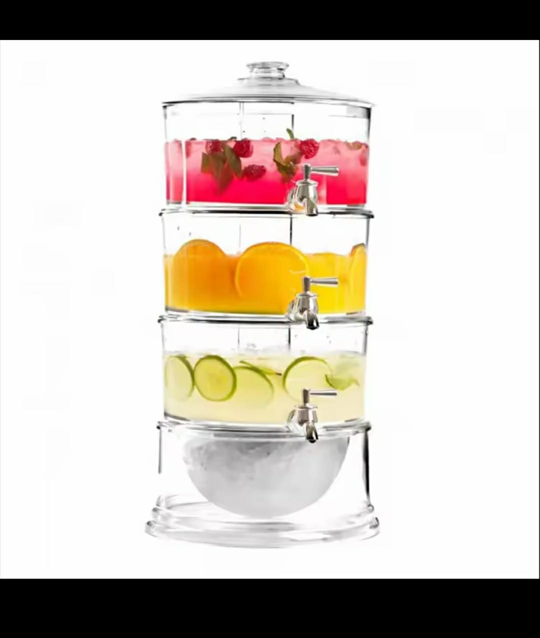 juice dispenser 3 tier 
