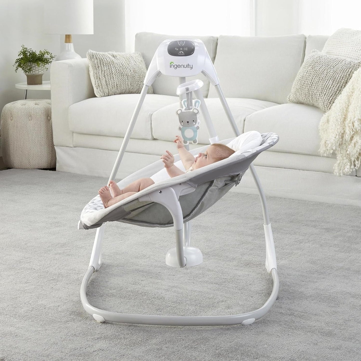 Ingenuity SimpleComfort Cradling Swing & Rocker