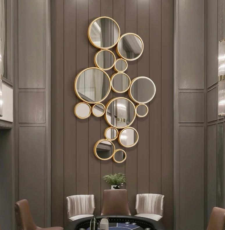 15 circles  mirror