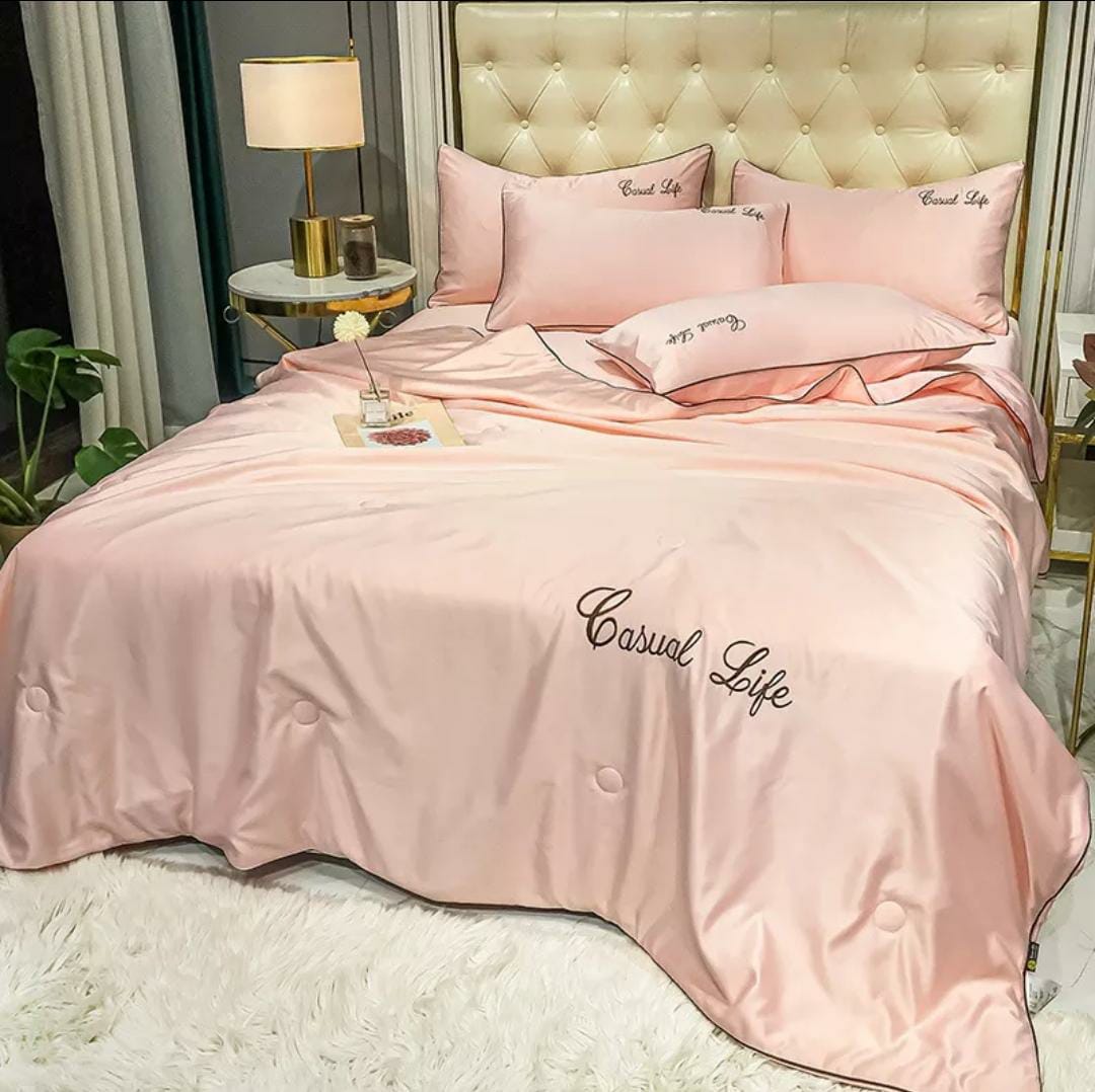 Luxury Silk Comforter Bedding set