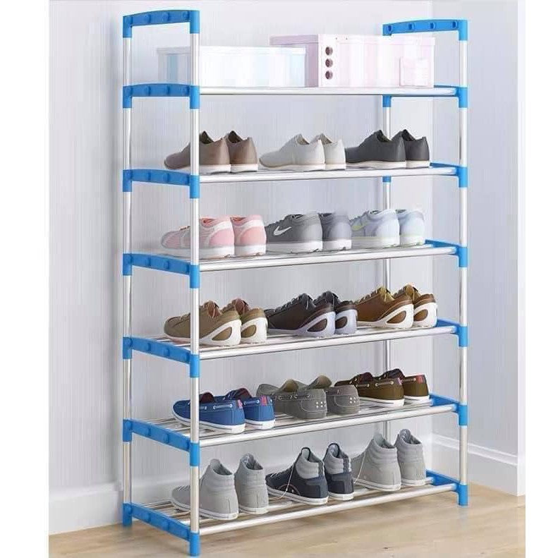 Detachable 6 layer shoe rack